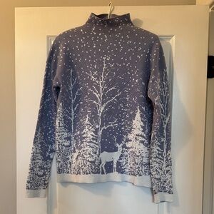Tahari winter snow sweater